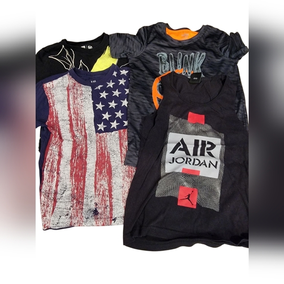 Jordan Black Air Jordan Short Sleeve Tee - Picture 1 of 8